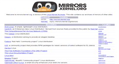 Desktop Screenshot of mirrors.us.kernel.org